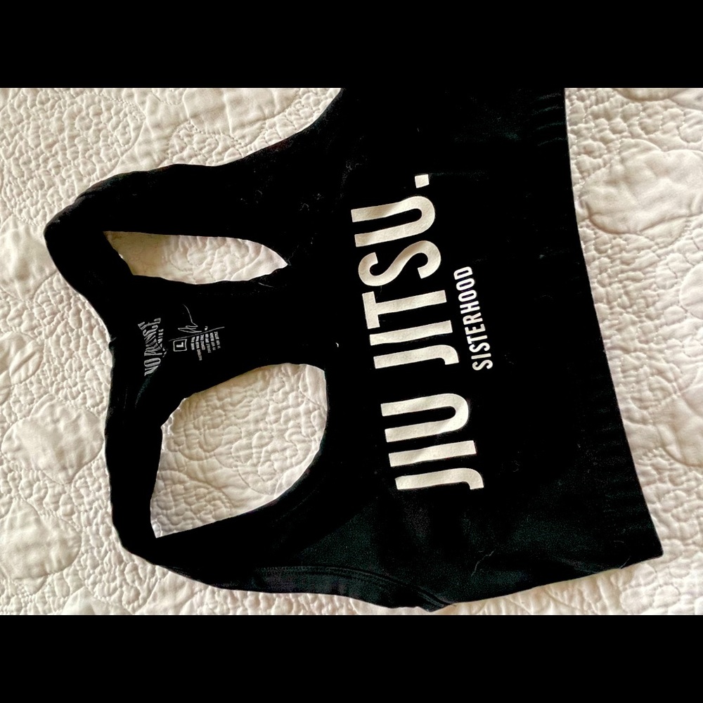 Jiu Jitsu crop top and bra